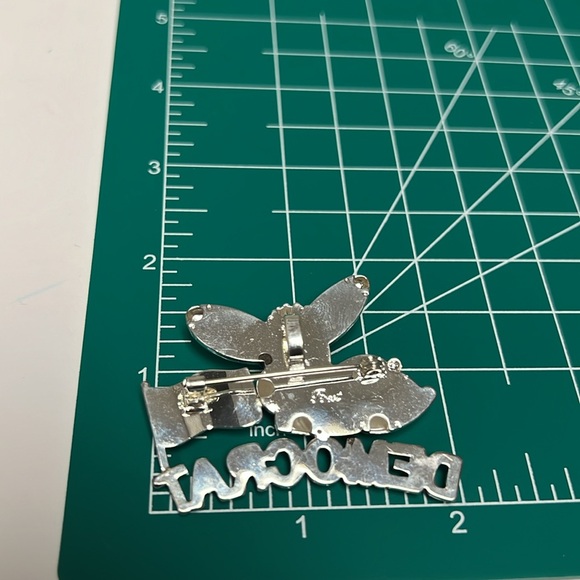 Vintage Best Brand Democratic Donkey Patriotic Political Lapel Pin Silver Tone - Picture 3 of 6